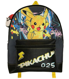 Pokemon Pikachu Backpack with Attached Pokeball Case