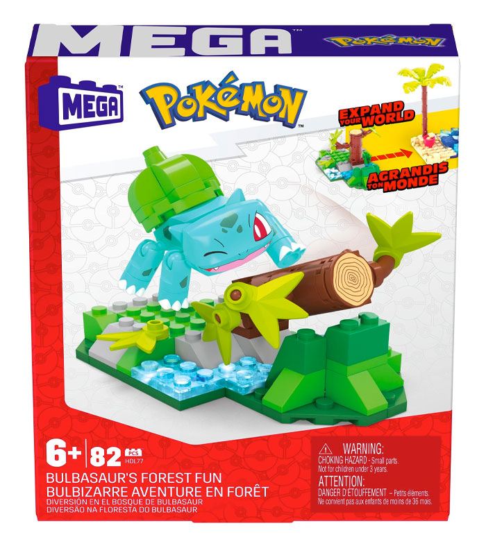 MEGA Pokemon Bulbasaur Forest Fun Construction Set