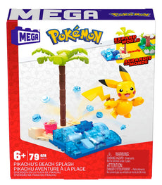 MEGA Pokemon Pikachu Beach Splash Construction Set