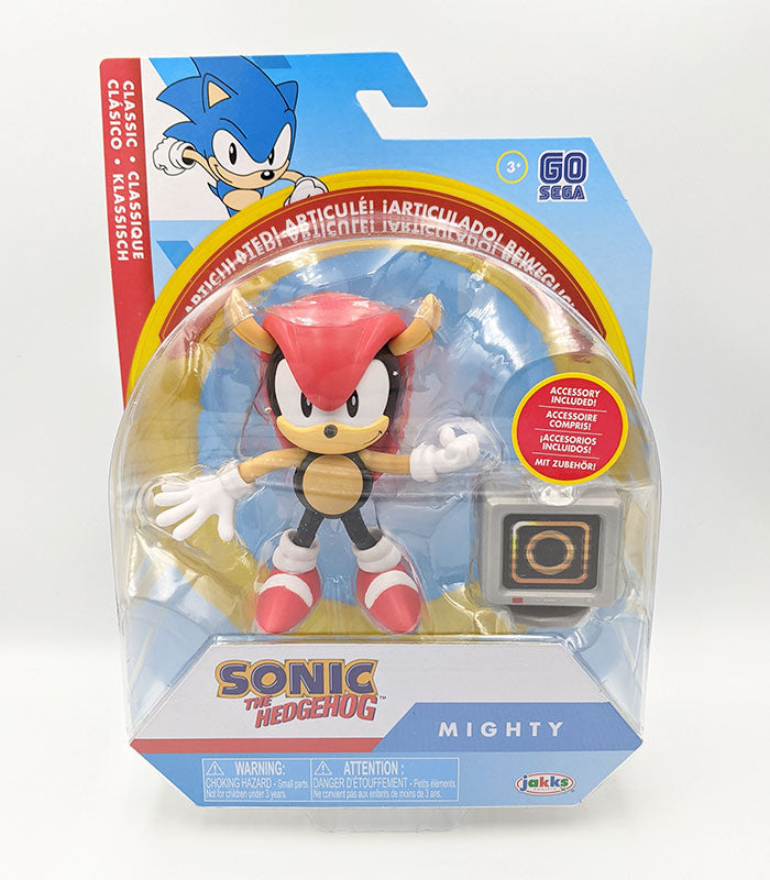  Sonic The Hedgehog 4-Inch Action Figure Classic Mighty