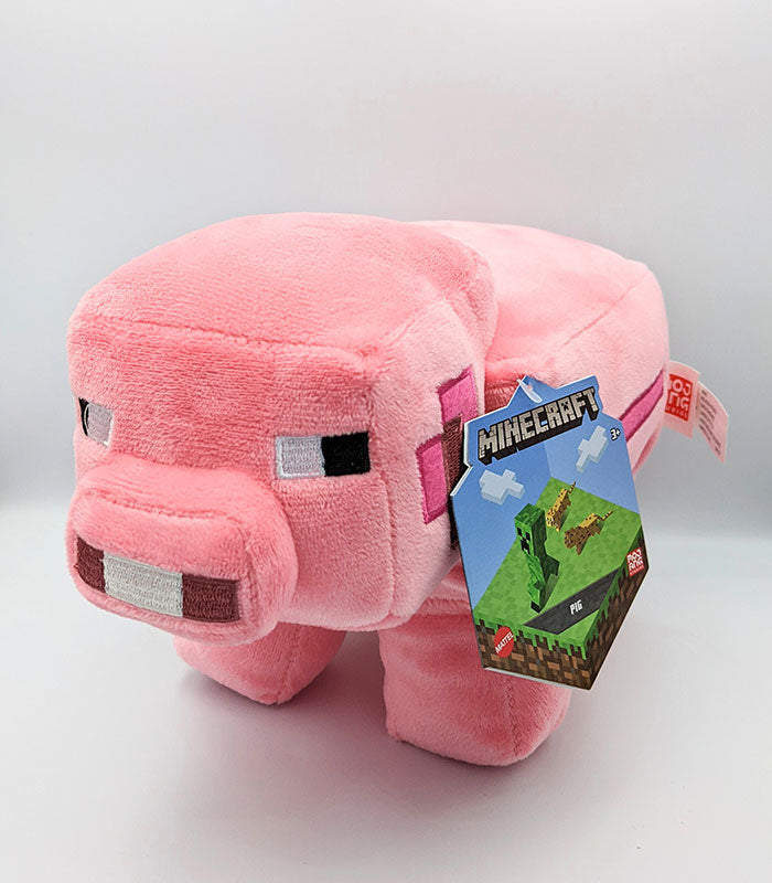 Minecraft pig plush