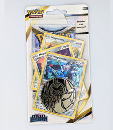 Pokémon TCG Silver Tempest Blister Pack - Magnemite, Magneton, Magnezone