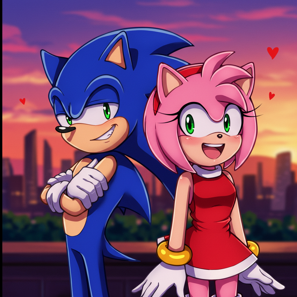 Are Sonic and Amy dating