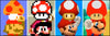 Mario Power-ups part one: Mushrooms.