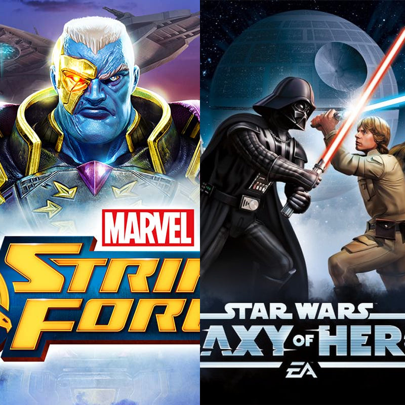 marvel strike force or star wars galaxy of heroes