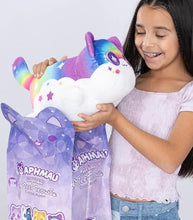 Load image into Gallery viewer, Girl opening Aphmau MeeMeows Mystery 11&quot; Plush
