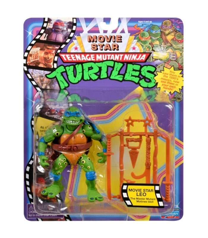 Teenage Mutant Ninja Turtles Classic Leonardo Movie Star Action Figure