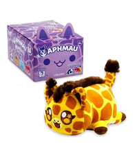 Load image into Gallery viewer, Aphmau MeeMeows Mystery 6 inch Plush Safari with Giraffe Cat design and blind box packaging.
