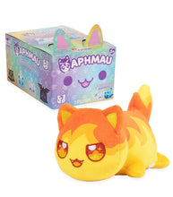Load image into Gallery viewer, Aphmau Elemental MeeMeows Fire Cat 6-inch plush toy with packaging
