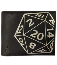 Load image into Gallery viewer, Dungeons and Dragons Black Faux Leather Wallet
