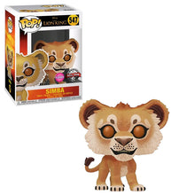 Load image into Gallery viewer, Disney The Lion King Pop! Vinyl Figure - Simba Flocked Special Edition
