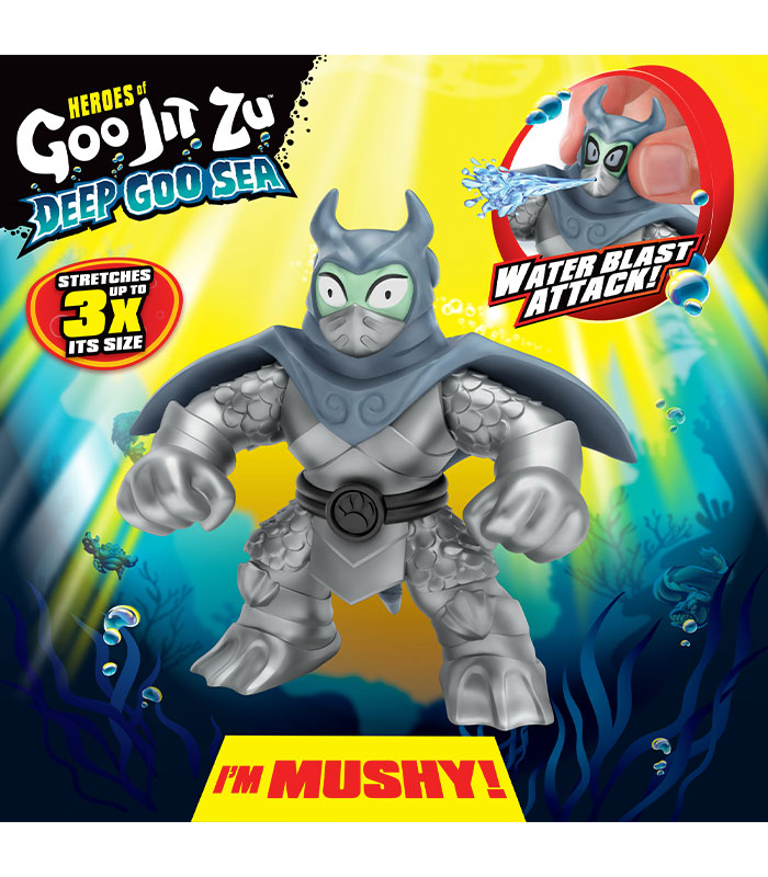 Heroes Of Goo Jit Zu Deep Goo Sea - Ultra Rare Exoshock - Moose Toys