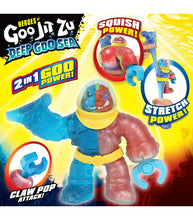 Load image into Gallery viewer, Heroes of Goo Jit Zu Deep Goo Sea Double Goo - Tyro Stretch and squish power
