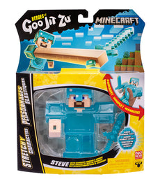 Heroes of Goo Jit Zu Minecraft - Steve With Diamond Armour And Sword