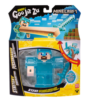 Heroes of Goo Jit Zu Minecraft - Steve With Diamond Armour And Sword