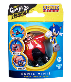 Goo Jit Zu Minis - Sonic the Hedgehog - Dr Eggman squishable figure in packaging.