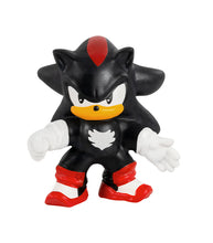 Load image into Gallery viewer, Goo Jit Zu Minis Sonic Shadow toy, squeezable and stretchable figure in black and red.
