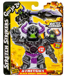 Heroes of Goo Jit Zu Stretch Strikers - Ultra Rare Black Knight Orbitox