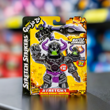 Load image into Gallery viewer, Heroes of Goo Jit Zu Stretch Strikers - Ultra Rare Black Knight Orbitox
