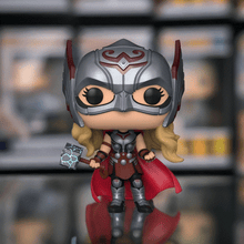 Load image into Gallery viewer, Marvel Thor Love &amp; Thunder Pop! Vinyl Figure - Mighty Thor collectible.
