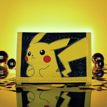 Load image into Gallery viewer, Pokemon Tri-fold Pikachu Wallet
