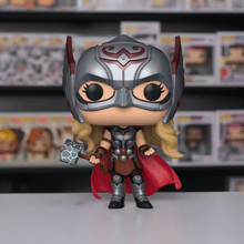 Load image into Gallery viewer, Marvel Thor Love &amp; Thunder Pop! Vinyl Figure - Mighty Thor collectible.
