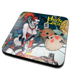 Harley Quinn Drinks Coaster
