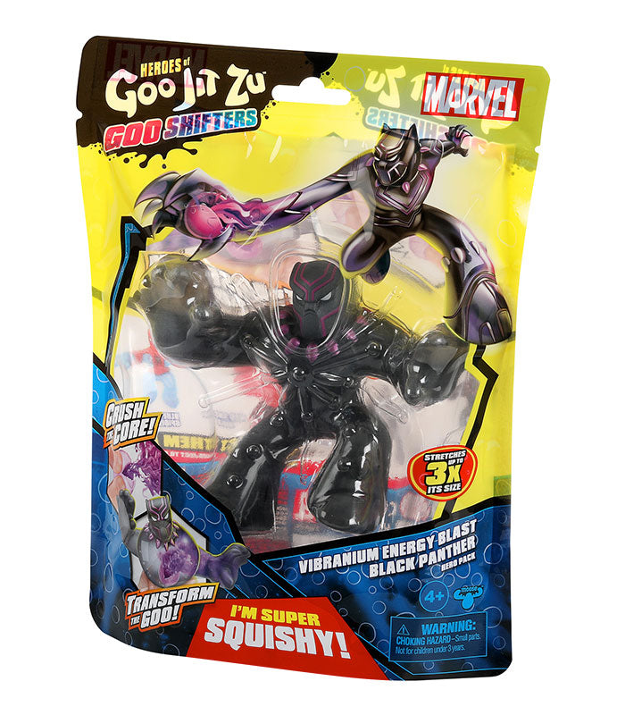 Heroes of Goo Jit Zu Goo Shifters Marvel - Vibranium Energy Blast Black Panther