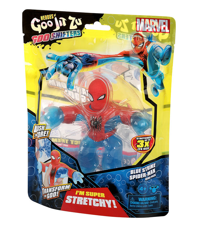 Heroes of Goo Jit Zu Goo Shifters Marvel - Blue Strike Spider-Man