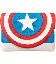 Load image into Gallery viewer, Loungefly Marvel Captain America Crossbody Bag
