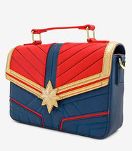 Load image into Gallery viewer, Loungefly Marvel Captain Marvel Crossbody Bag
