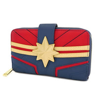 Load image into Gallery viewer, Loungefly Marvel Captain Marvel Wallet/Purse
