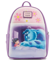 Load image into Gallery viewer, Loungefly Disney Pixar Monsters Inc Mini Backpack
