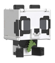 Load image into Gallery viewer, Minecraft Flippin&#39; Figs 2-in-1 Panda and Cake figure showcasing pixelated Panda design.
