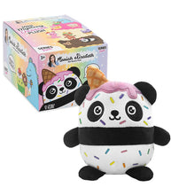 Load image into Gallery viewer, Moriah Elizabeth Mini Mystery Plush Series 2 with Sprinkle Panda and blind box packaging.
