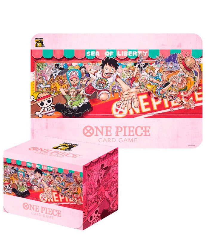 One Piece Card Game - Playmat And Card Case Set 25th Edition