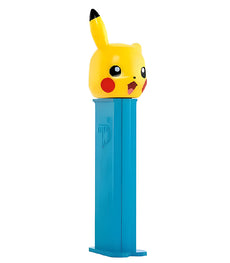 PEZ Pokemon Pikachu Blue Dispenser & x2 Refills