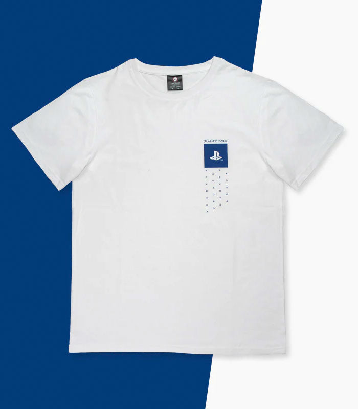 Official Playstation Japanese Inspired T-Shirt - Small