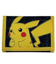 Load image into Gallery viewer, Pokemon Tri-fold Pikachu Wallet
