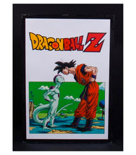 Load image into Gallery viewer, Dragon Ball Z Goku &amp; Frieza A4 Poster Light
