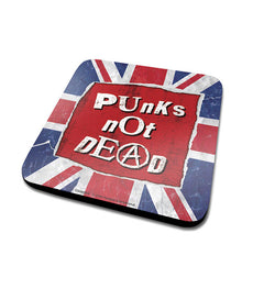 Punks Not Dead Drinks Coaster