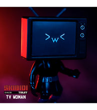 Load image into Gallery viewer, Skibidi Toilet Mystery Figure Series 1 - TV Woman character collectible.
