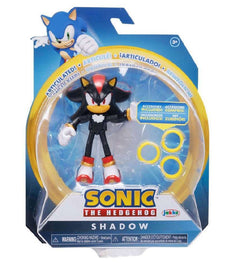 Sonic The Hedgehog Shadow Figure, Plus Rings