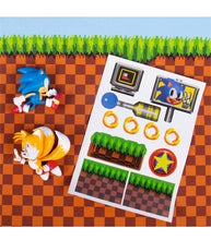 Load image into Gallery viewer, Sonic The Hedgehog Comic Ons - Sonic and Tails Wall Heroes With Decals
