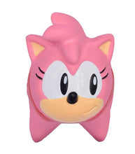 Load image into Gallery viewer, Sonic The Hedgehog Squishme pink character squishy toy from blind bag collection.
