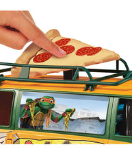 Load image into Gallery viewer, Teenage Mutant Ninja Turtles Movie Pizzafire Van Pizza slice on top
