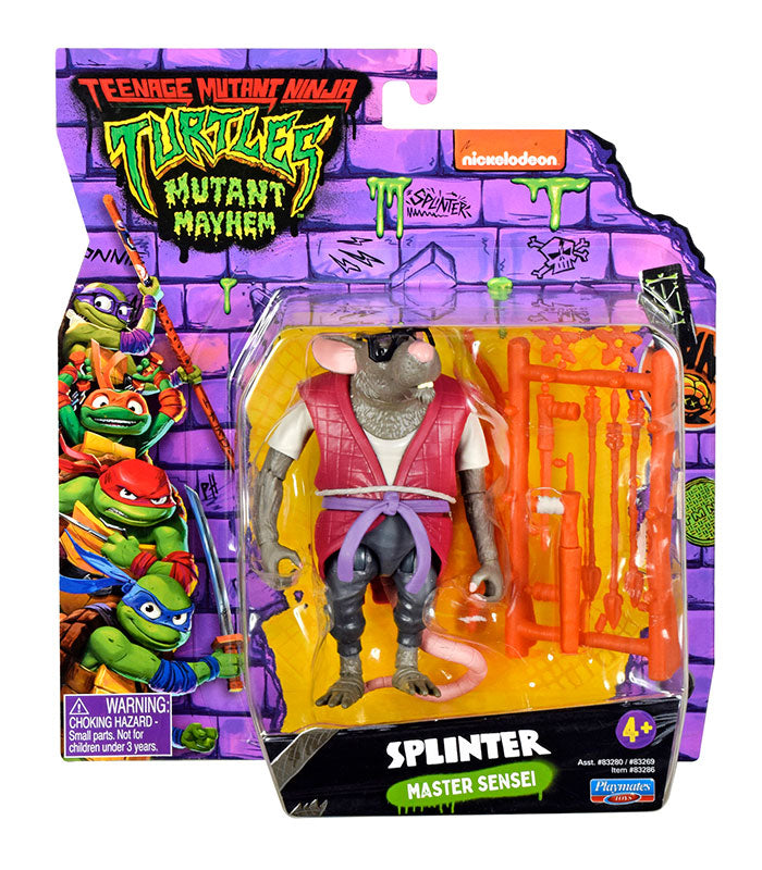 Teenage Mutant Ninja Turtles Movie Splinter Action Figure