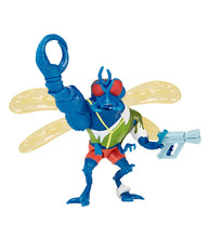 Load image into Gallery viewer, Teenage Mutant Ninja Turtles Movie Superfly action figure with blaster and wings.
