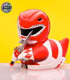 TUBBZ Power Rangers Red Ranger Collectible Duck