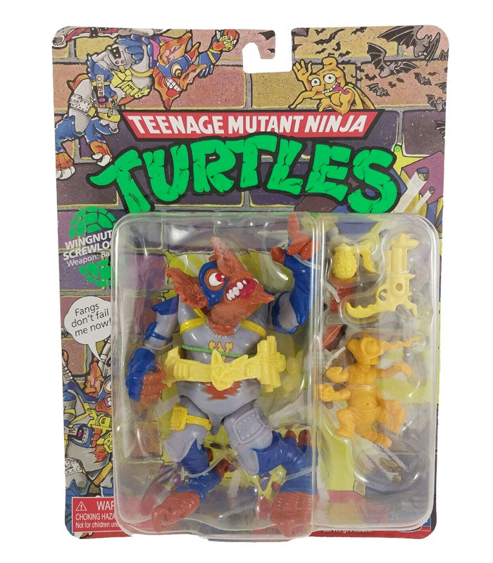 Teenage Mutant Ninja Turtles Classic Wingnut and Screwloose Action Figure